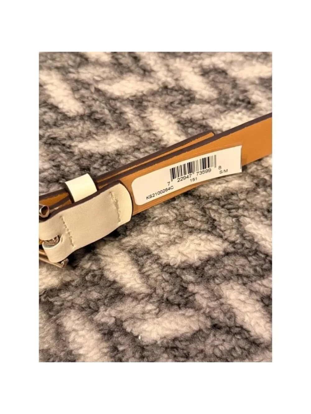NEW Kate Spade Saffiano Leather zip top belt/sling Small/Medium bag